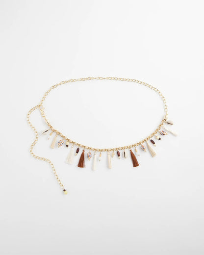 Novelty Beaded Chain Belt - Chico's