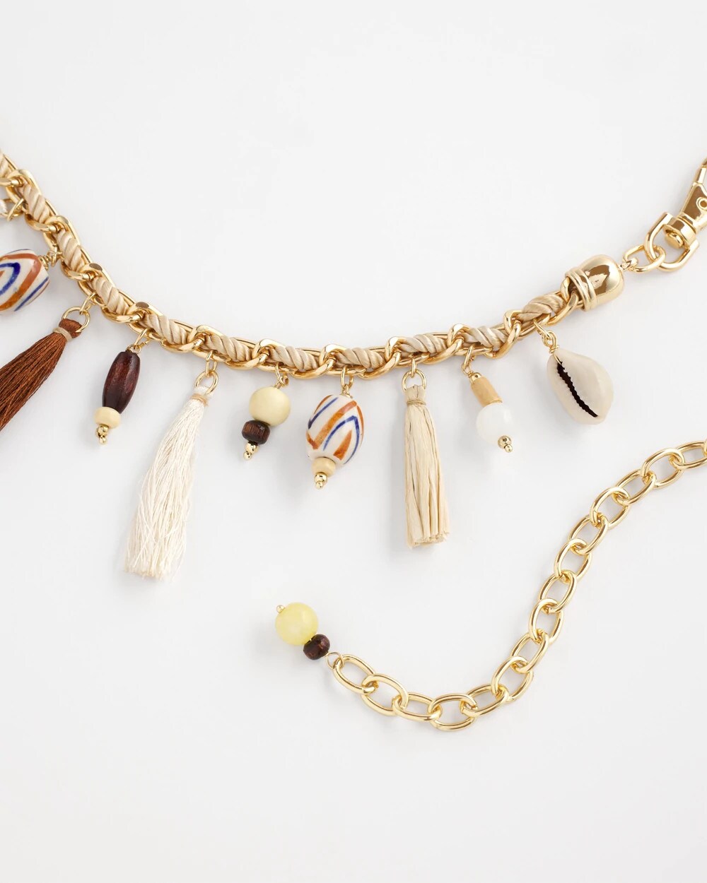 Novelty Beaded Chain Belt - Chico's