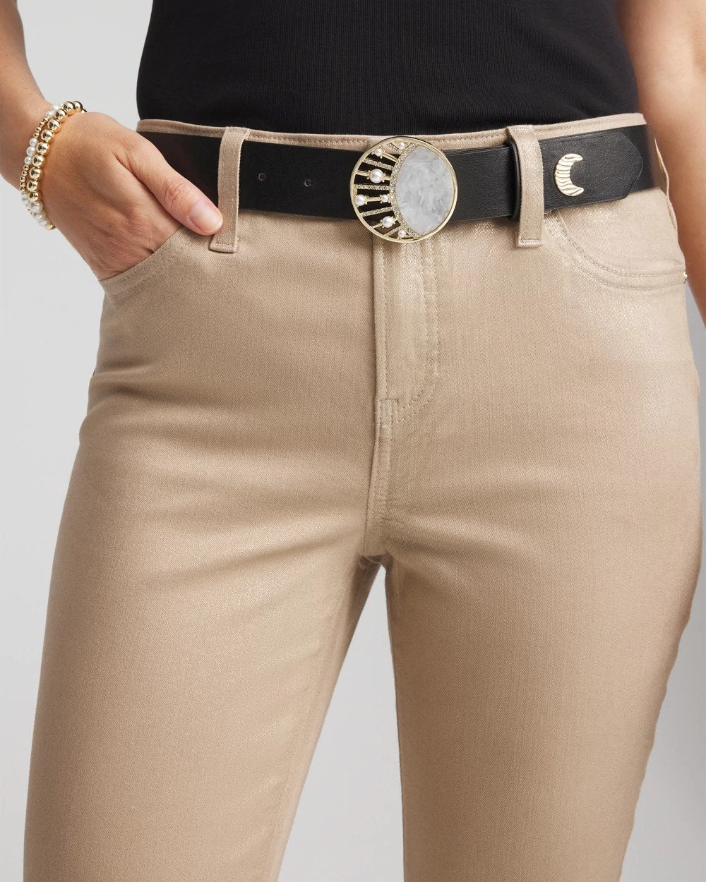 Moon & Stars Trouser Belt - Chico's