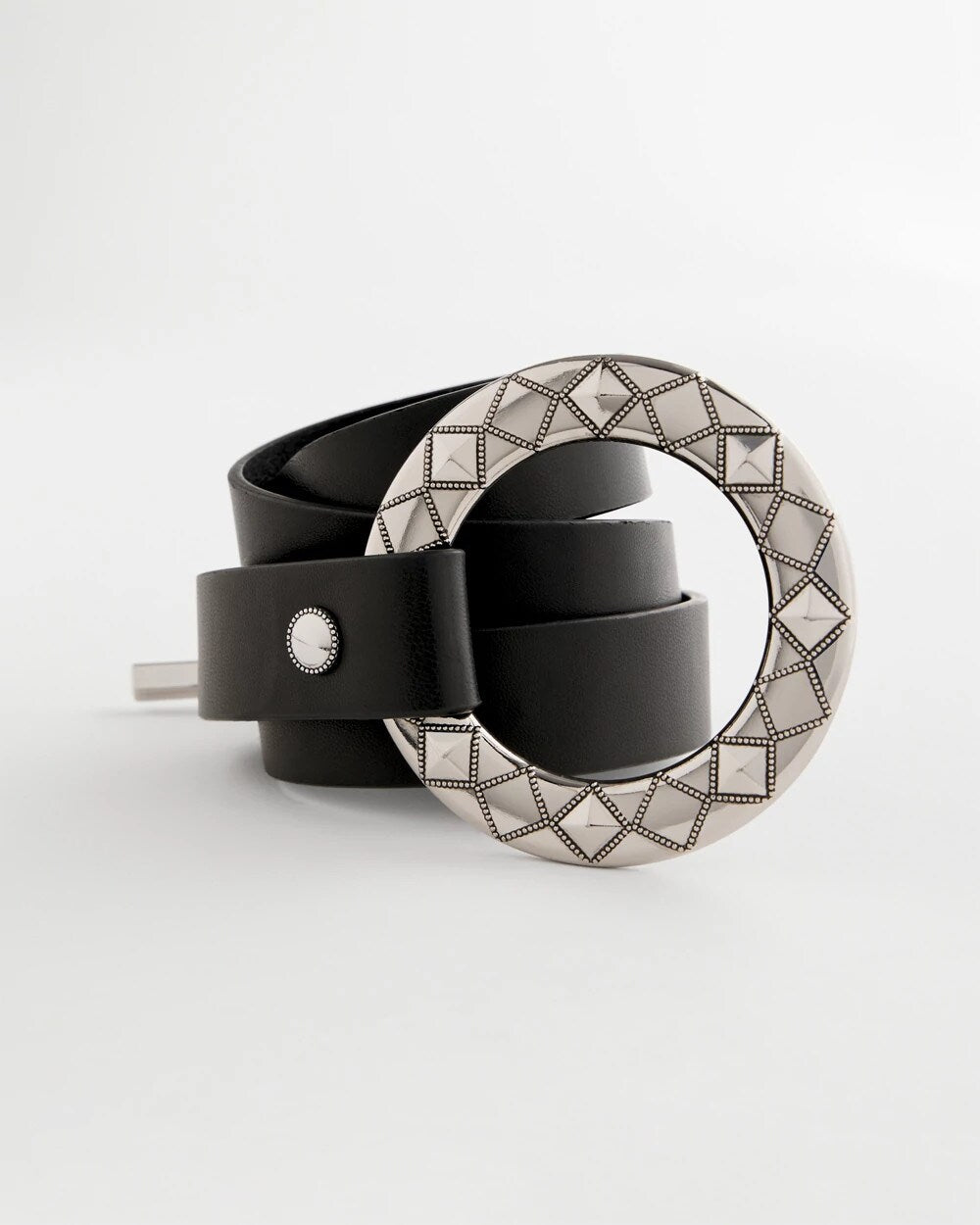 Silver Toggle Trouser Belt - Chico's