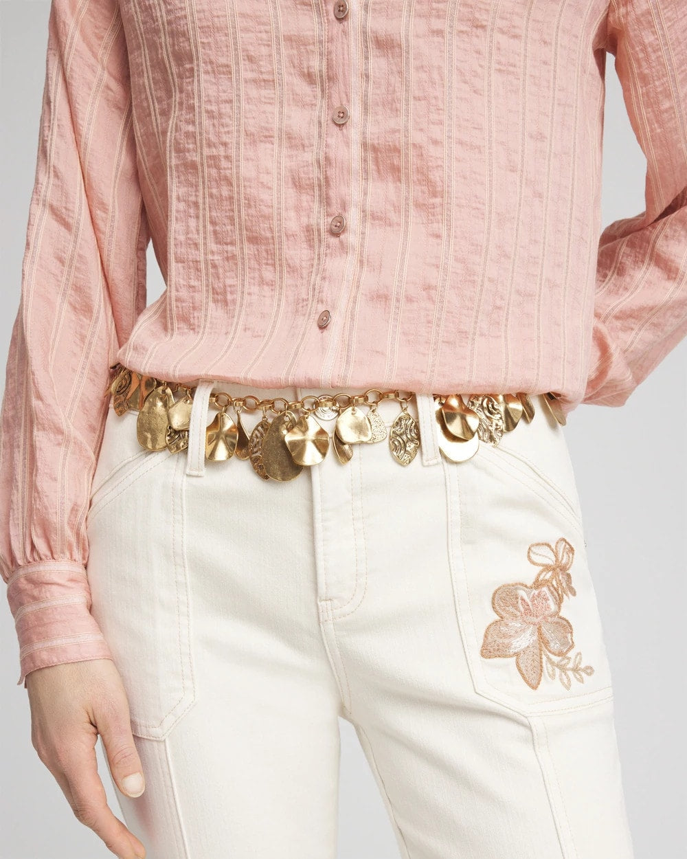 Leaf Chain Belt - Chico's