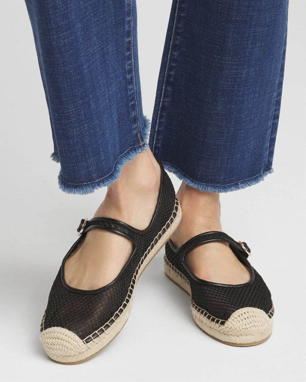 Eliana Mesh Mary Jane Espadrille - Chico's
