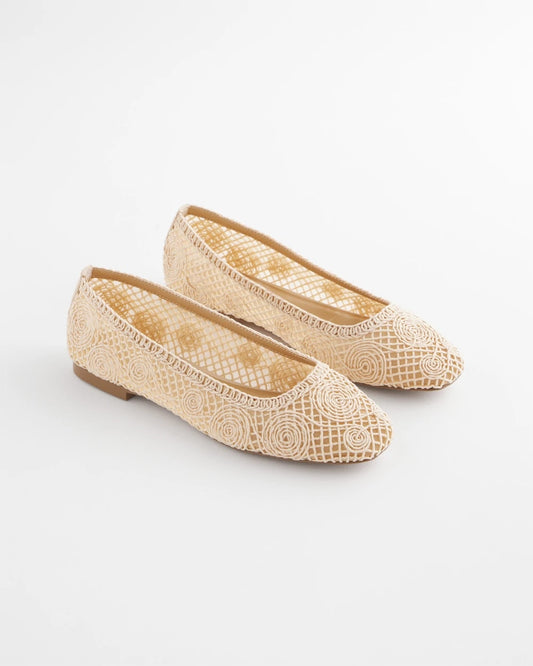 Cora Raffia Flats - Chico's