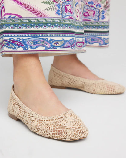 Cora Raffia Flats - Chico's
