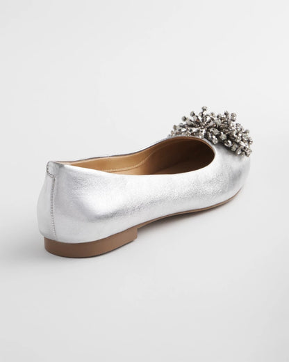 Omega Beaded Ballet Flats - Chico's