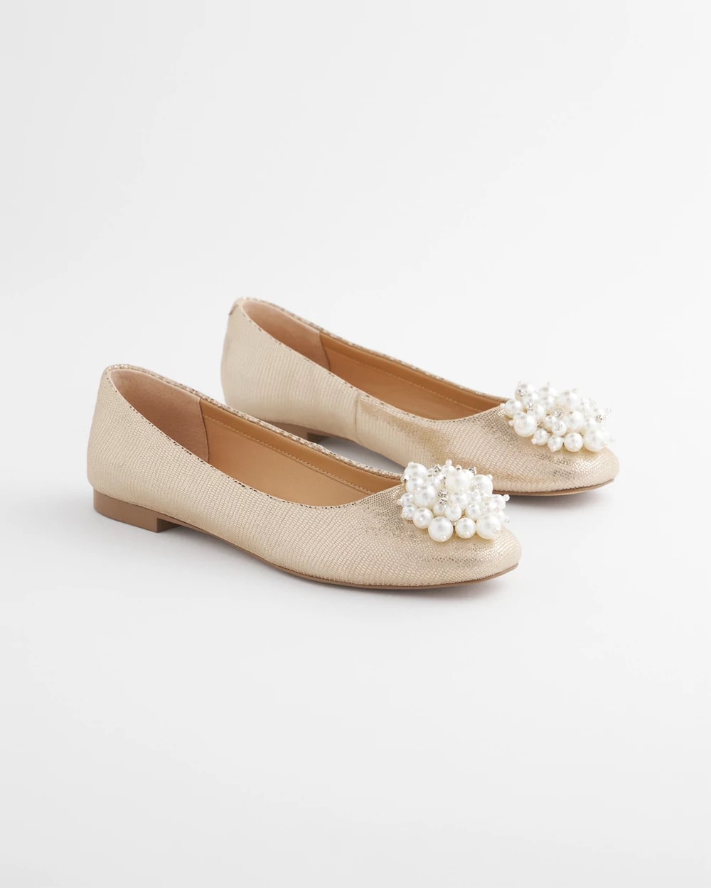 Olympia Pearl Ballet Flats - Chico's