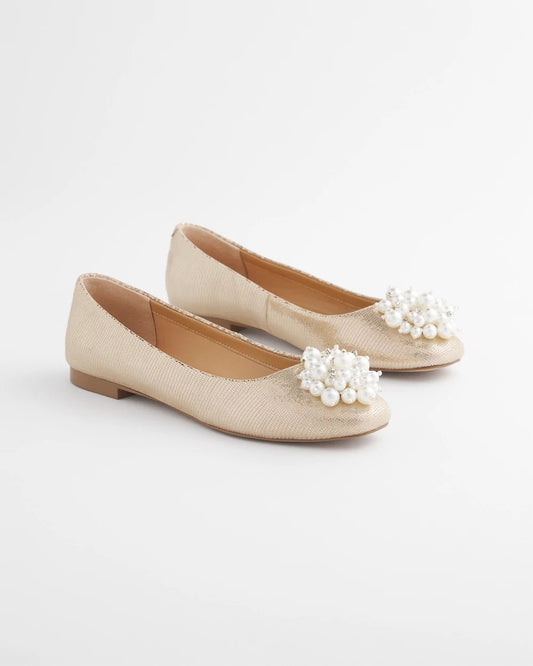 Olympia Pearl Ballet Flats - Chico's