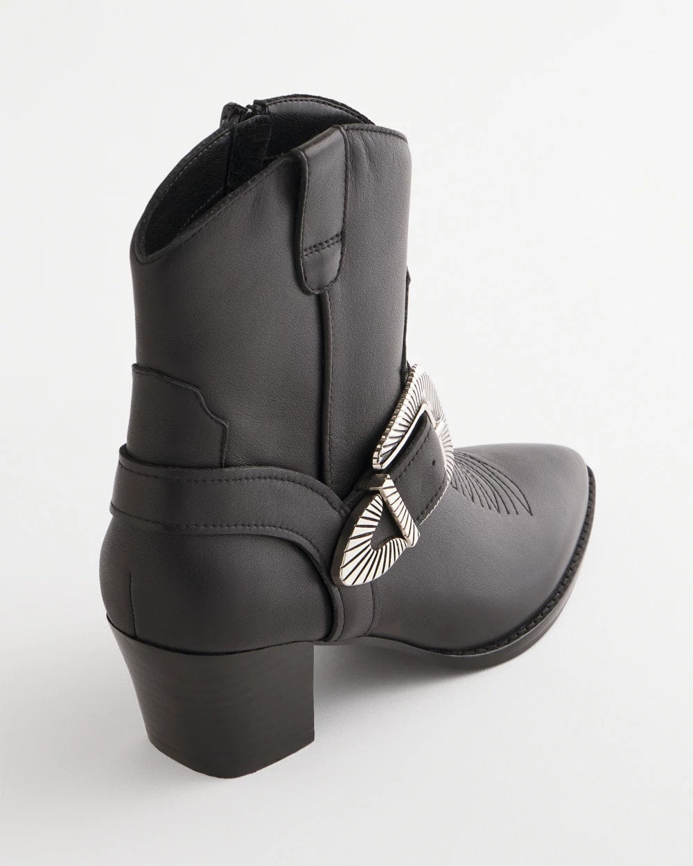 Kris Western Buckle Boots - Chico's