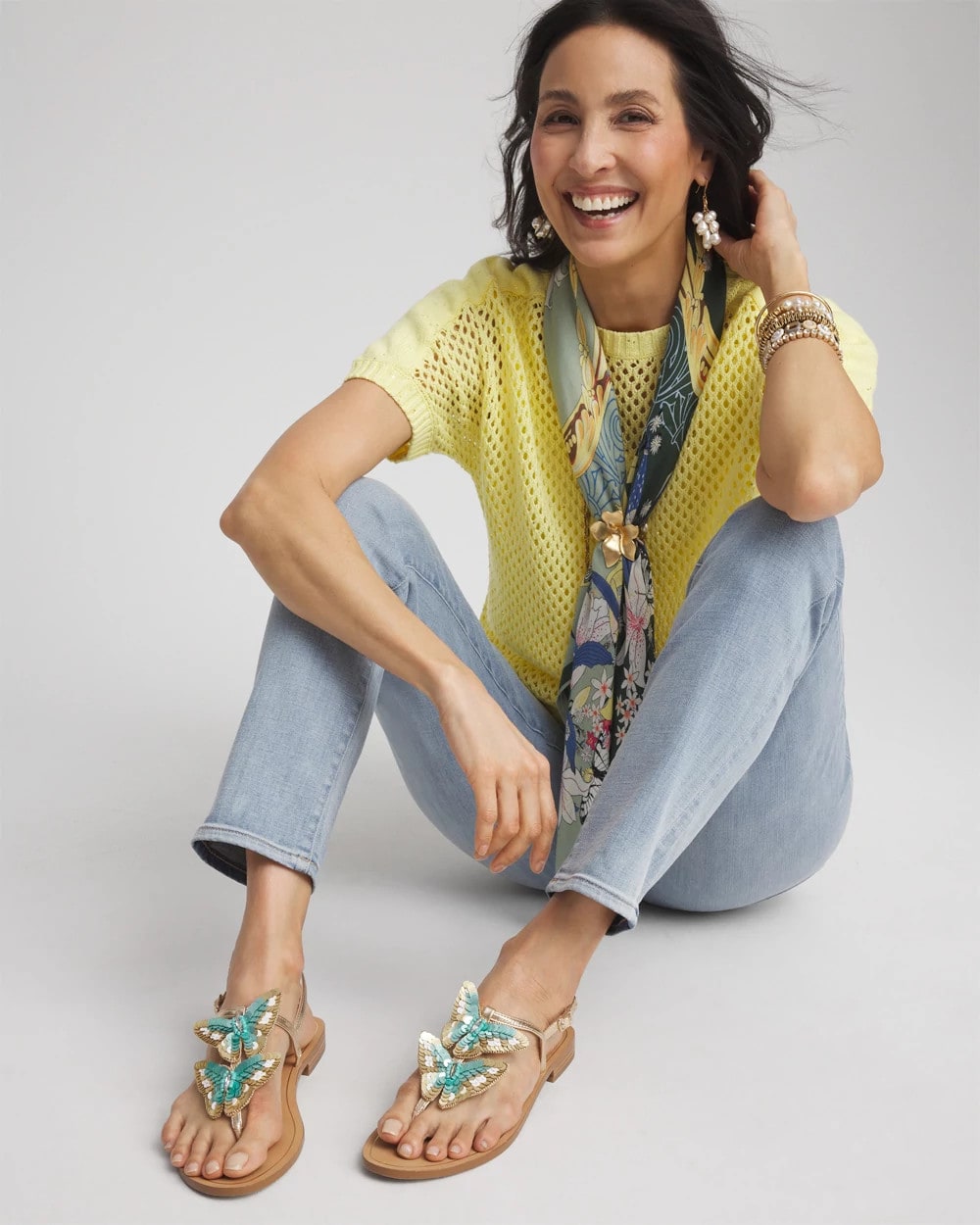 Butterfly T-Strap Sandal - Chico's