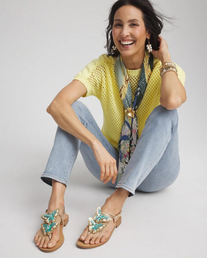 Butterfly T-Strap Sandal - Chico's