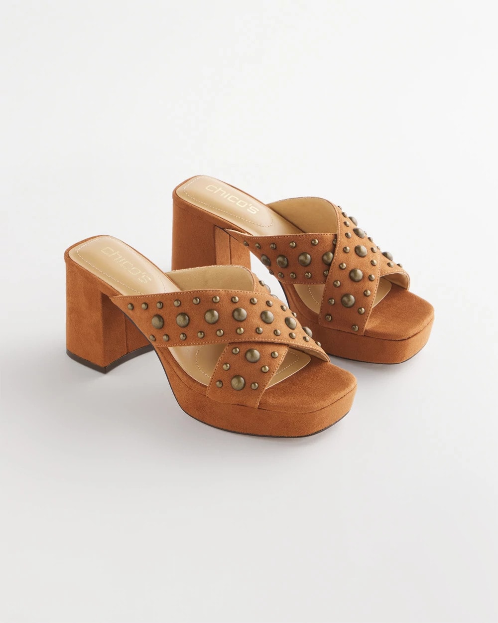 Vale Western Suede Block Heels - Chico's