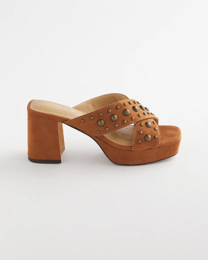 Vale Western Suede Block Heels - Chico's