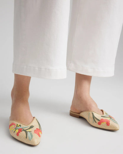 Gabby Raffia Mule - Chico's