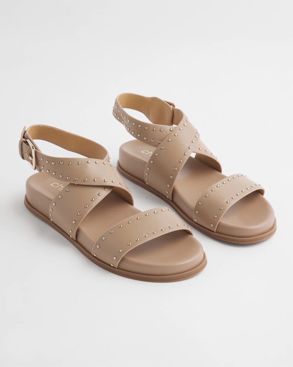 Tan Leather Sandals - Chico's