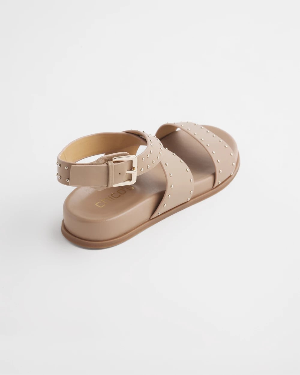 Tan Leather Sandals - Chico's