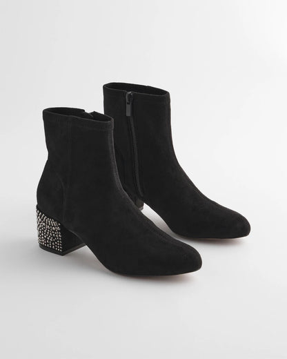 Embellished Destiny Art Deco Boot Heels - Chico's