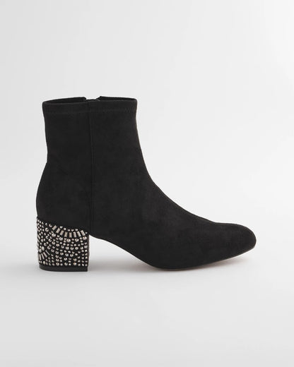 Embellished Destiny Art Deco Boot Heels - Chico's