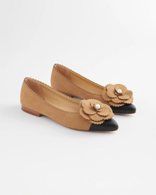 Microsuede Ballet Flats - Chico's