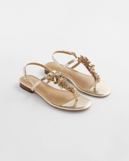 Sioux Flower T-Strap Sandals - Chico's