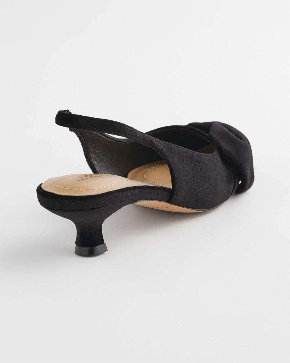 Charm Velvet Bow Kitten Heels - Chico's