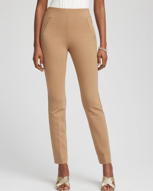 Petite Juliet Slim Trim Detail Ankle Pants - Chico's
