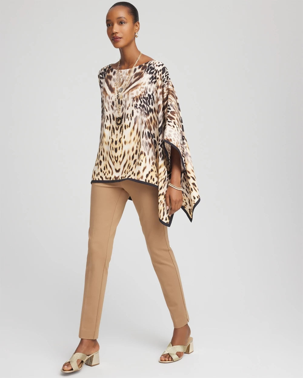 Petite Juliet Slim Trim Detail Ankle Pants - Chico's