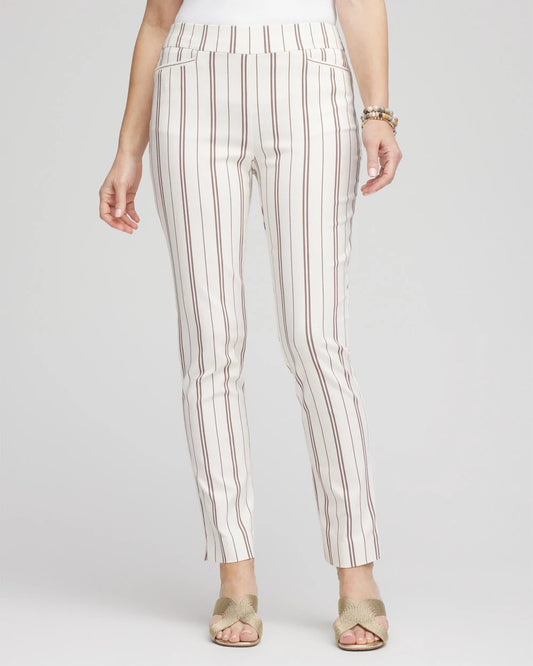 Petite Brigitte™ Striped Ankle Pants - Chico's