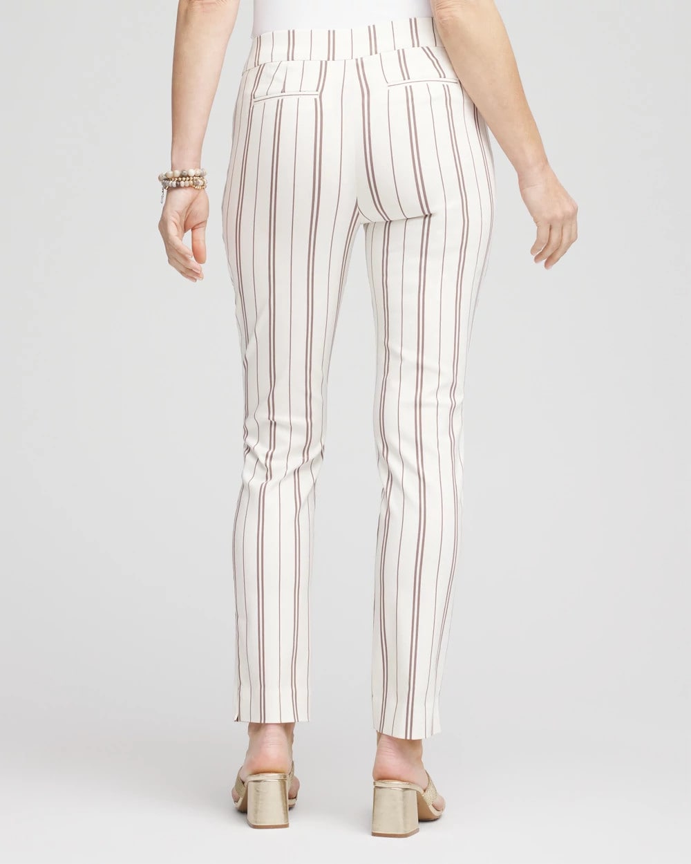 Petite Brigitte™ Striped Ankle Pants - Chico's