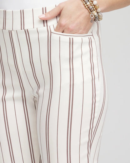 Petite Brigitte™ Striped Ankle Pants - Chico's