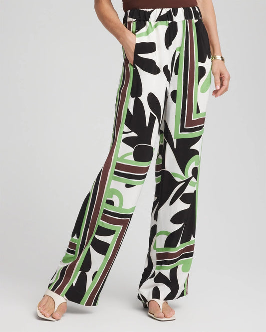 Petite Printed Silky Soft Pants - Chico's