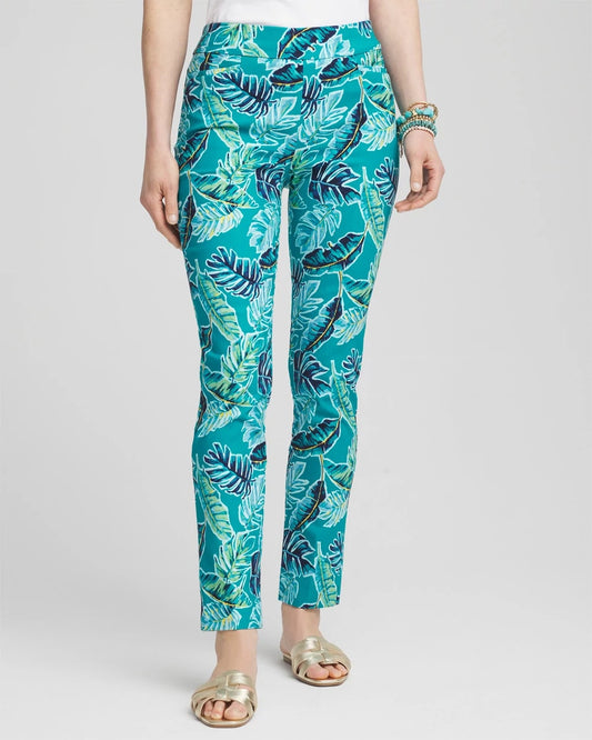 Brigitte™ Tropical Pull-On Ankle Pants - Chico's