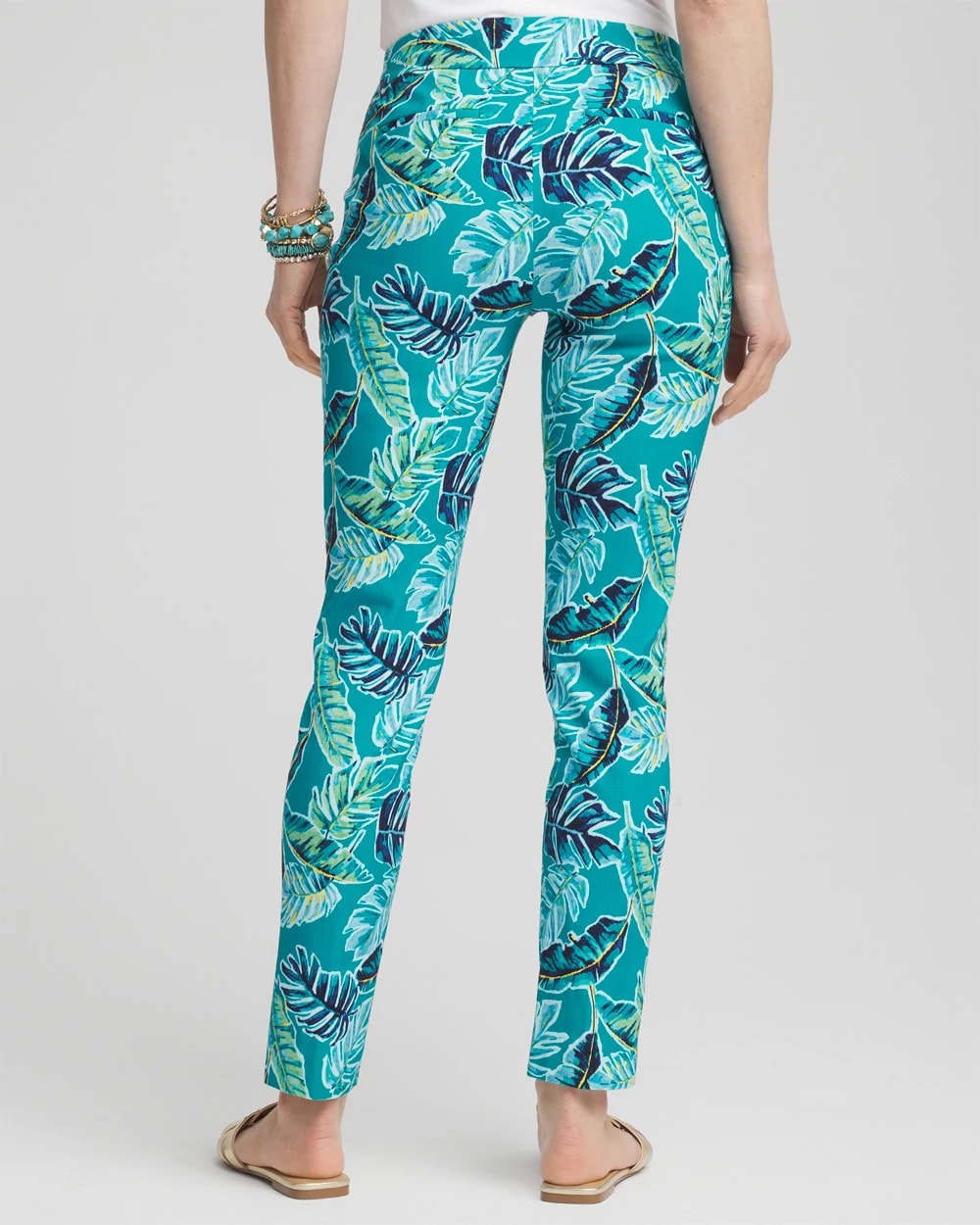 Brigitte™ Tropical Pull-On Ankle Pants - Chico's
