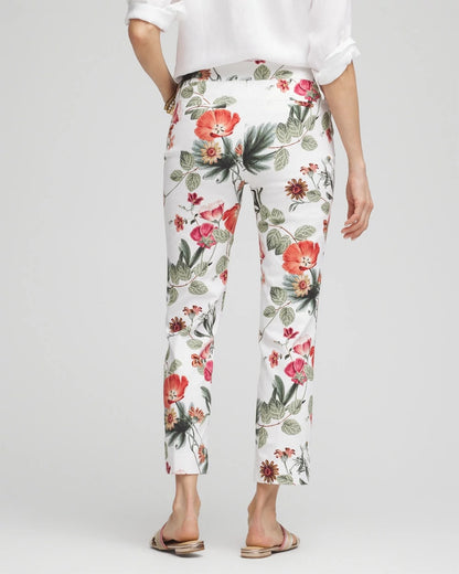 Petite Brigitte™ Slub Cropped Pants - Chico's
