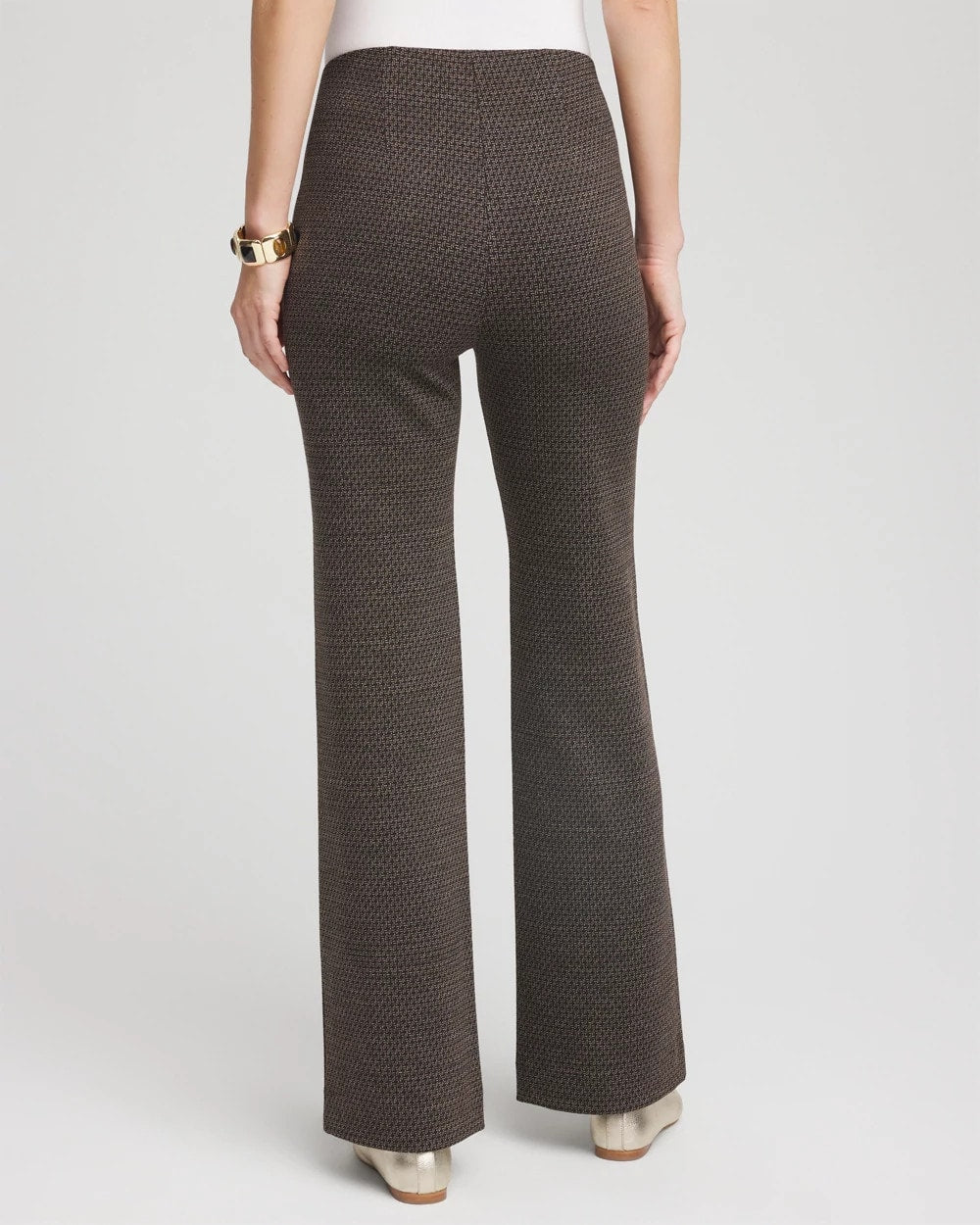 Juliet Jacquard Full-Length Ponte Pants - Chico's