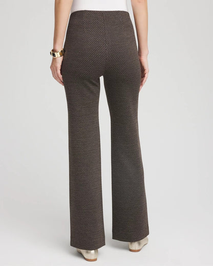 Juliet Jacquard Full-Length Ponte Pants - Chico's
