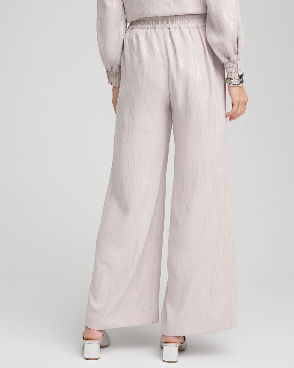 Petite Sequin Wide Leg Pant - Chico's