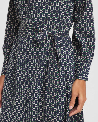 Petite Chain Print Maxi Shirtdress - Chico's