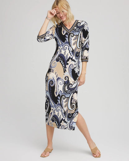Petite Travelers™ Paisley Maxi Dress - Chico's