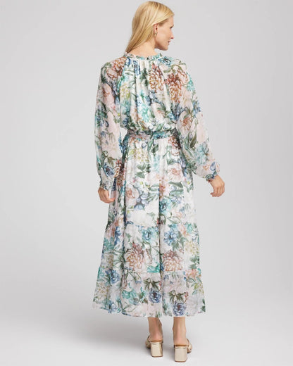 Petite Georgette Tie-Front Maxi Dress - Chico's