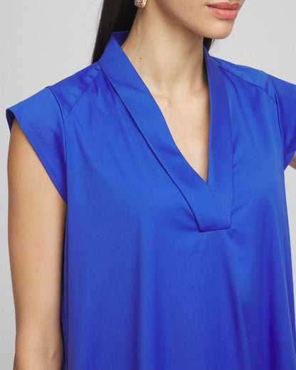 Petite Popover Poplin Maxi Dress - Chico's