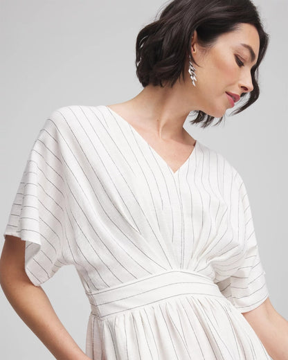 Metallic Striped Maxi Dress - Chico's