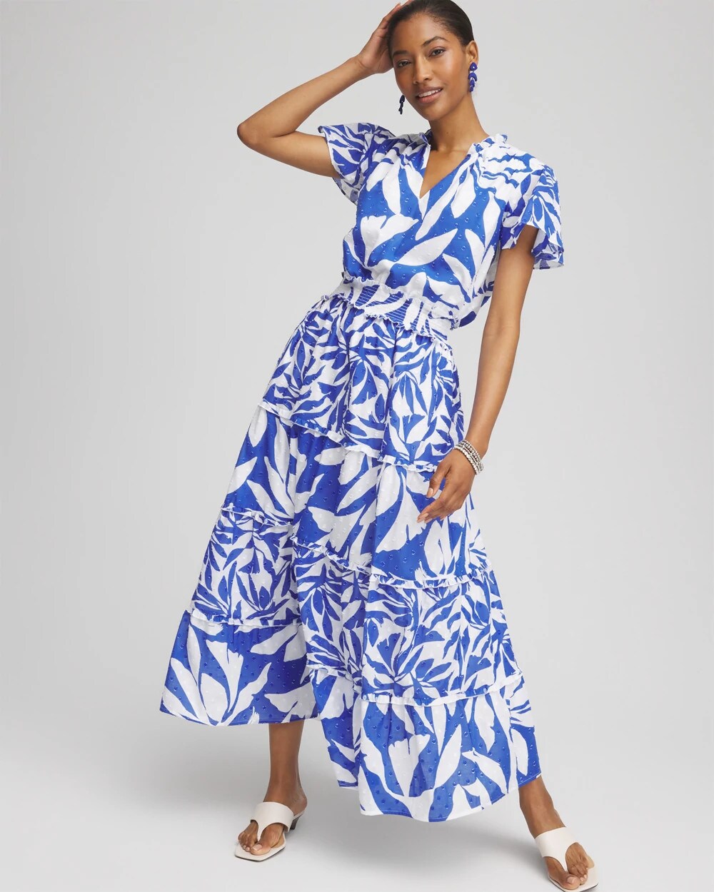 Petite Flutter Sleeved Maxi Dress - Chico's