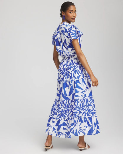 Petite Flutter Sleeved Maxi Dress - Chico's