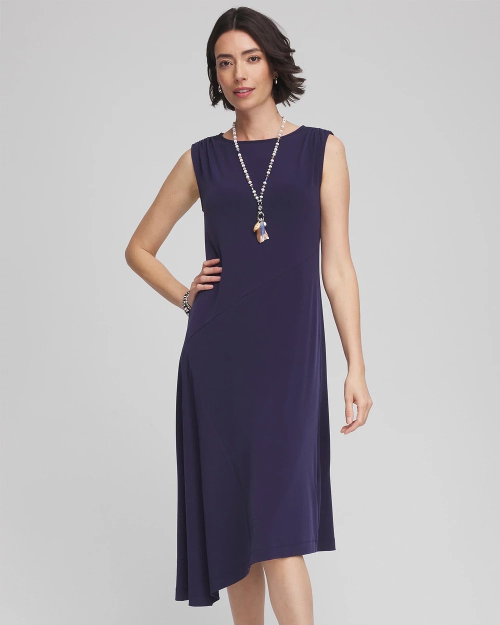 Petite Travelers™ Knit Sleeveless Dress - Chico's