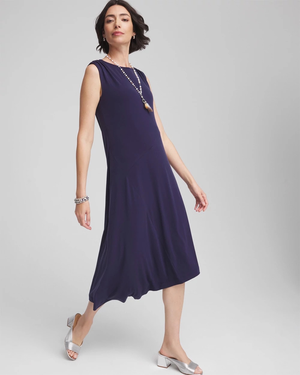 Petite Travelers™ Knit Sleeveless Dress - Chico's
