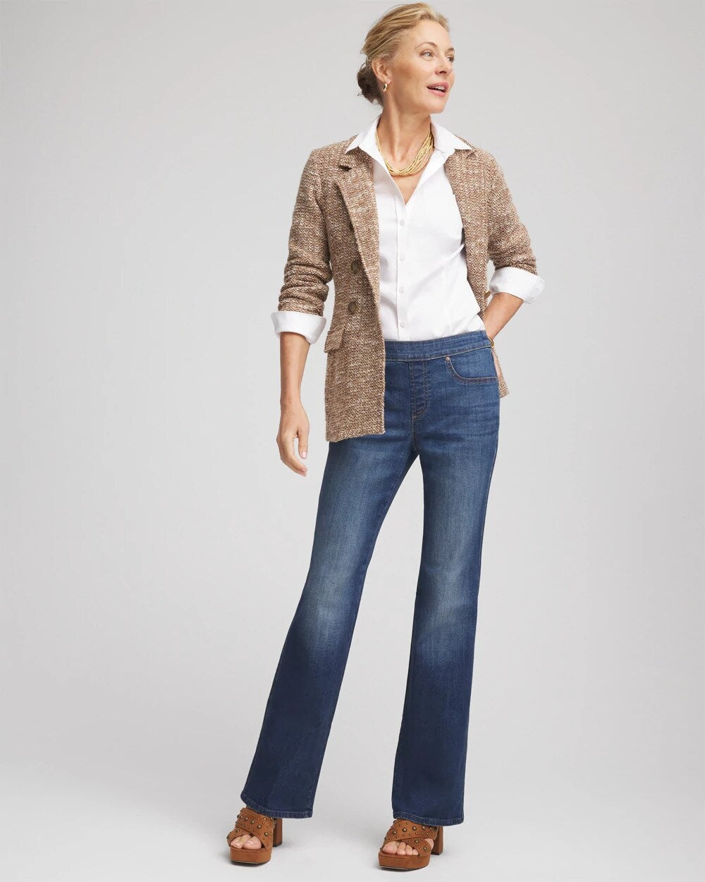 Petite Pull-On Slim Bootcut Jeggings - Chico's