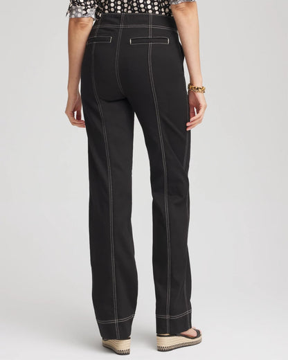 Petite Pull-On Wide-Leg Jeans - Chico's
