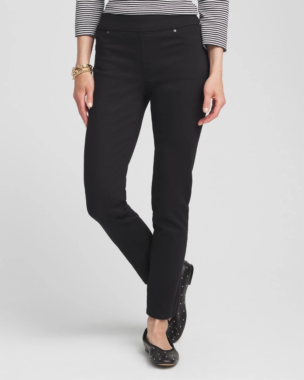Denim Pull-On Ankle Jeggings - Chico's