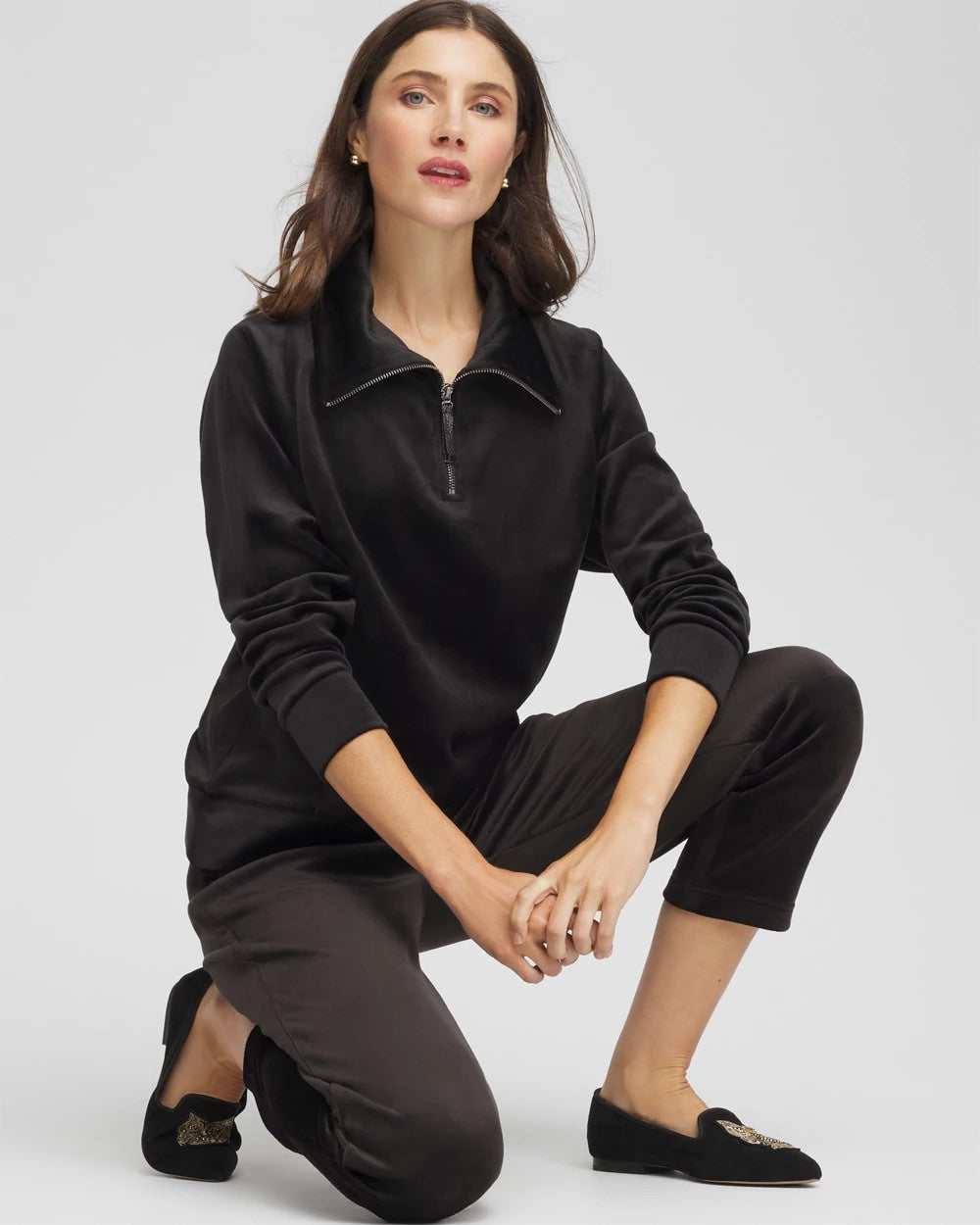 Zenergy® Velour Pullover - Chico's