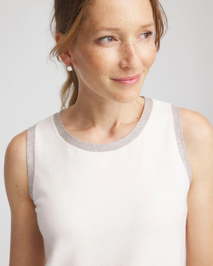 Zenergy® Luxe Metallic Trim Tank - Chico's